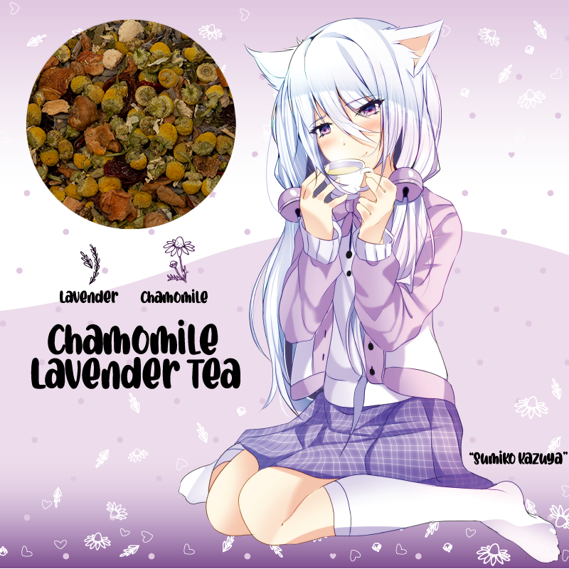 Lavender Chamomile Anime Tea