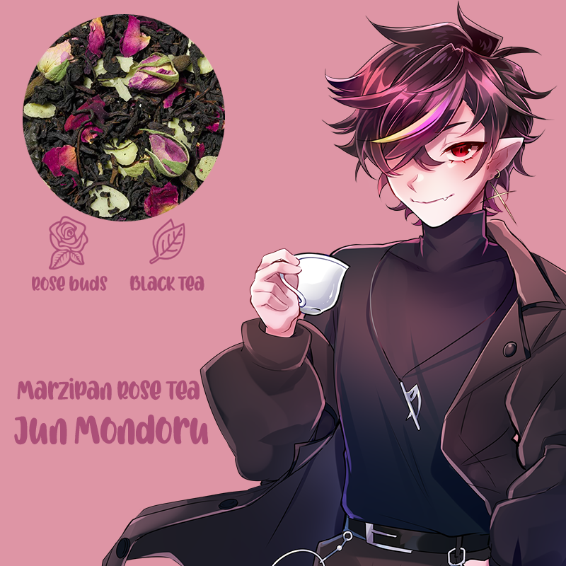 Marzipan Rose Tea Bagged