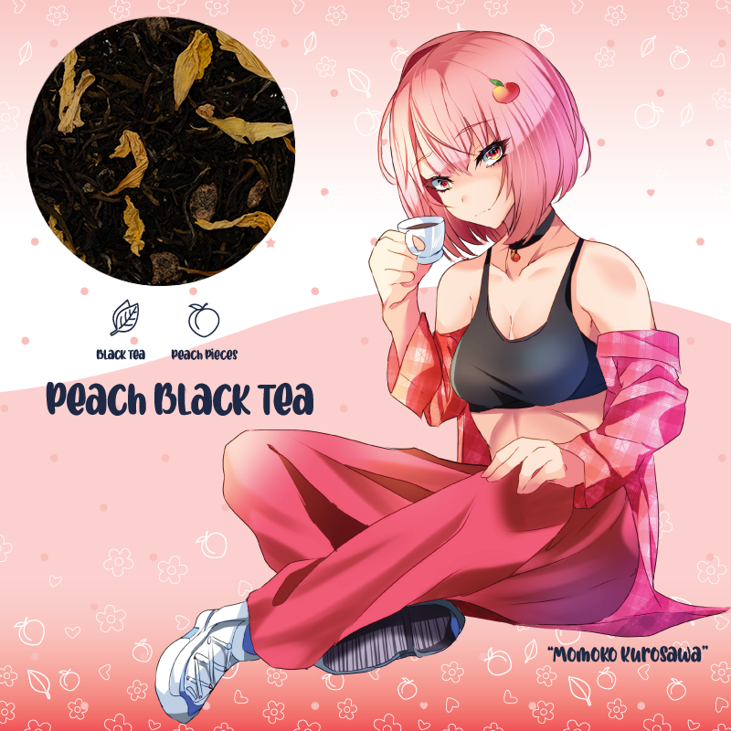 Anime Tea Peach Black Tea